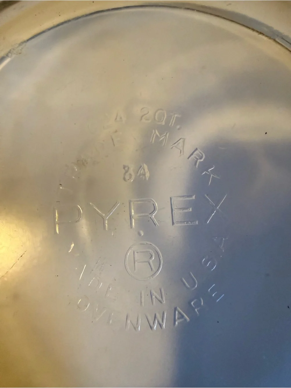 Vintage Forman Inc Brooklyn NY Pyrex 2 Qt Casserole Dish Silver Metal Holder Lid